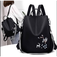SP7 Anti-theft Oxford cloth backpack women 2020 Korean version of all-match travel防盗牛津布双肩包女2020韩版百搭旅