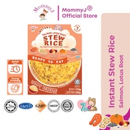 Halal MommyJ Instant Stew Rice Salmon Lotus Root 7m+ ( 2 x 120g ) | Nasi Bubur Segera Salmon 7bulan+