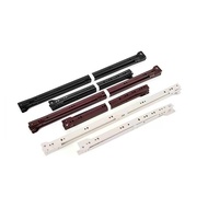 Drawer Silent Slide Rail Lubrication Nylon Roller Automatic Closing Door Drawer Slide Rail White Sli