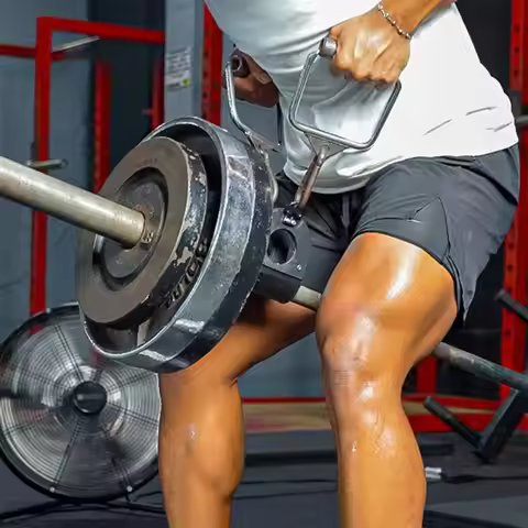 Barbell to Landmine Adapter Barbell Clip Replacement T Bar Row Grip Attachment