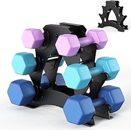 Dumbbell Rack Stand Only - Heavy Duty Weight Rack for Home Gym Organization, Compact Dumbbell Stand 