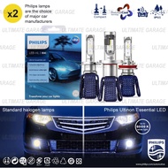 Philips Ultinon Essential Plus LED H4 Bulb Headlamp Lampu Mentol Myvi Viva Axia BLM Wira Kancil Vios City Ertiga Iswara