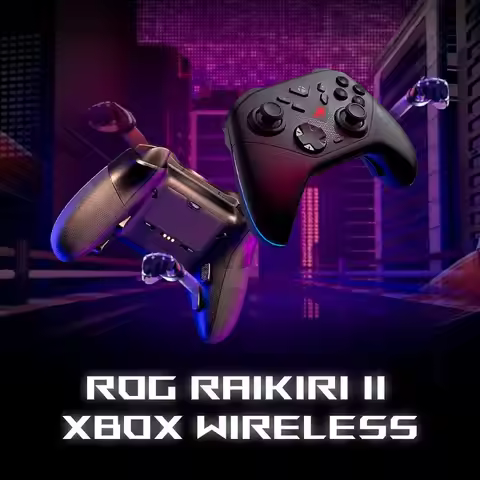 ASUS ROG Raikiri II Raikiri 2 for Xbox Controller,TMR joysticks,1KHz pollingrate in PC dual-mode tri