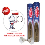 RCL EliteWorld 777 Badminton Shuttlecock (2 dozens) for Advanced and Professional Players FREE Keych