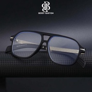 Berrybarton ZS DB7104AB HS Aviator Frame Photochromic Blueray Anti-Radiation Glasses