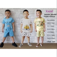 Kazel Suits 3pcs Tiger & 1pcs Zebe Edition