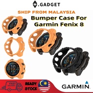 Garmin fenix 8 51mm 47mm 43mm AMOLED Case Cover Bumper Bezel Case Screen Protector