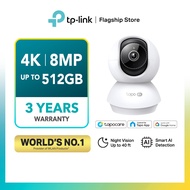 New TP-Link Tapo 4K 8MP Ultra HD C250/C260 Pan/Tilt AI Home Security Wi-Fi Smart IP Camera CCTV