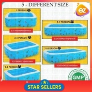 kolam mamdi budak kid pool kolam renang kolam mandi 3 Ring kolam renang mainan mandi besar budak