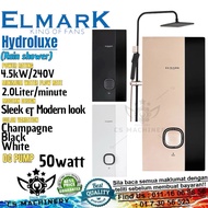 Elmark Hydroluxe rainshower water heater With DC PUMP