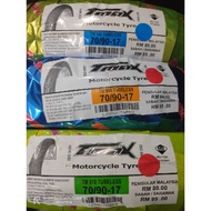 TMAX T-MAX Tayar TUBELESS Tayar Tyre /BUNGA DIAMON Bunga TT100 /Bunga V 900 (70/90-17) (80/90-17)