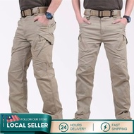 IX7/IX9 Men City Military Tactical Pants Casual Waterproof Wear Resistant Cargo Trousers