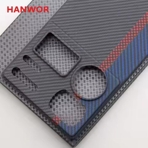 HANWOR 600D Carbon Fiber Phone Case for Nubia Z60 Ultra Luxury Aramid Fiber Cases Ultra-thin Anti-fa
