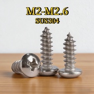 [YMH-G1] Phillips Pan Head Self Tapping Screw /Screw Plastic Wood| SUS 304 Stainless Steel  | Skru B