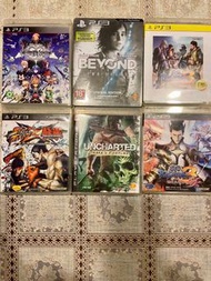 (二手）PS3遊戲光碟片 王國之心2.5  兩個靈魂中文鐵盒版 快打旋風x鐵拳 秘境探險  戰國 basara