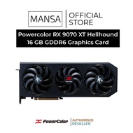 Powercolor RX 9070 XT Hellhound 16 GB GDDR6 Graphics Card