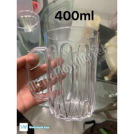 400ml oval plastic cup 400ml plastic Mug Clear plastic cup