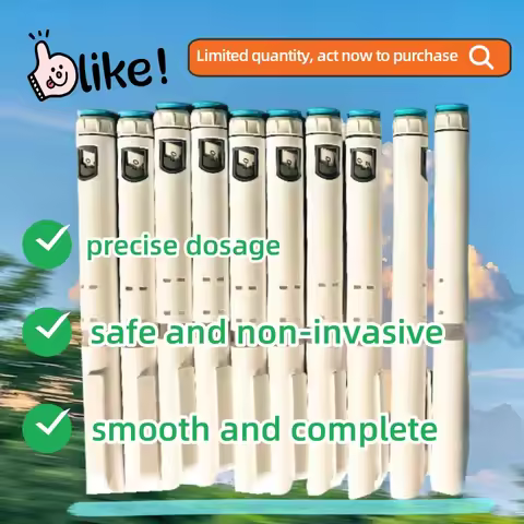High-precision adjustable dose insulin disposable injection pen for insulin injection, 1 set of 10 p