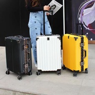 2024 Raya 20/22/24" Inch Aluminum Frame Anti-theft Premium Luggage + Matte Anti-Scratch Surface 4 Wheel Luggage