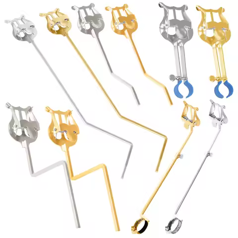 Music Stand Clarinet /Trumpet /Flute /Alto Saxophone Portable Marching Sheet Music Stands Musical In