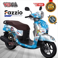 Decal Yamaha Fazzio Full Body Stiker Fazzio Variasi Full Body Striping Yamaha Fazzio Variasi Keren D