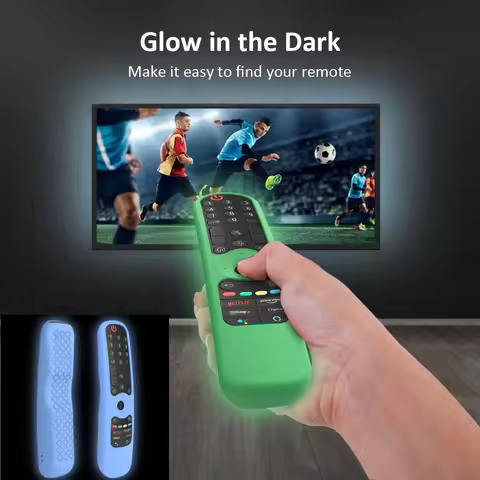 Silicone Protective Remote Control Covers For LG Smart TV AN-MR21GA/MR21GC For LG OLED TV Magic Remo