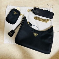 PRADA Hobo 三合一包