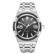 KADEMAN 9078 New Business Men's Large Dial Calendar Quartz Watch Steel Band Men's Watch