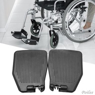 [ Wheelchair Footrest Lightweight Foot Plate Pedal Universal Nonslip Texture Easy to Install Foot Pedal for Wheelchairs Accessory