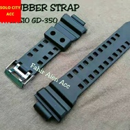 Casio G-SHOCK GD-350 GD350 GD 350 WATCH STRAP GD-350 GD350 WATCH STRAP RUBBER