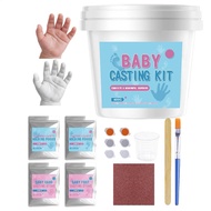 Mold Powder for Hand Casting | Kids Handprint Keepsake Setting Tool | Footprint Crafting Powder shin