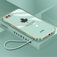 Casing OPPO A3S A5S A5 2020 A5 AX5 A52 A53 2020 A53 5G A53S 4G Maple Leaf Pattern Mobile Phone Case 