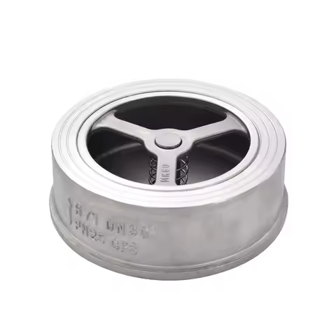 1/2" 3/4” 1” 1-1/4" 1-1/2" 2” （DN15-DN50）304 Stainless Steel Wafer Check Valve Non-Return One Way Va
