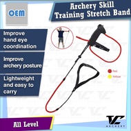 V Club Archery Skill Training Stretch Band - Training Tensioner - Shooting Posture Practice - 9lbs-1