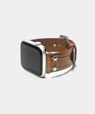 Coco Leather Pilot Watch Strap_Brown