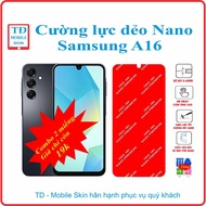 Toughened flexible screen protector for Samsung A16 phone