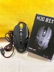 ｛全新現貨｝🌱宏晉 Hongjin🌱 HJG-01X 可編輯RGB靜音電競滑鼠