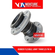 RUBBER FLEXIBLE JOINT TWINFLEX TOZEN 6" INCH PN 16 - KONGKOW MARKET
