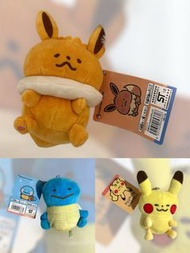 Pokémon 比卡超 車厘龜 伊貝 百變怪 吊飾 掛飾