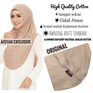 🔥TUDUNG SARUNG COTTON PREMIUM INSTANT AISYAH EXCLUSIVE🔥 (SIZE L)