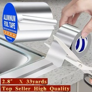 33yards Aluminum Foil Tape Aluminum Tape For Roofing High Temperature Tape Sealing Tape Hardware