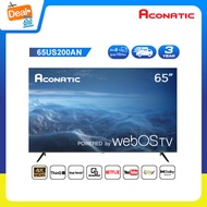 Aconatic LED Smart TV สมาร์ททีวี 4K UHD ขนาด 65 นิ้ว Web OS TV รุ่น 65US200AN (รับประกันศูนย์ 3 ปี)