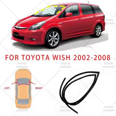 75533-68010 Front windshield molding TOYOTA WISH ANE11 2003-2008 FRONT WINDSCREEN RUBBER MOULDING