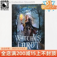 Cards and board games❒♤ﺴSpot free shipping American original imported genuine card board game Witches Tarot set