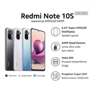 HP XIAOMI REDMI NOTE 10s 6/64 GB - NOTE 10 S RAM 6/64GB GARANSI RESMI