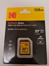KODAK 128 GB 相機記憶卡 SD Memory Card