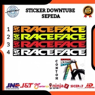 RACEFACE Downtube Decal Sticker / MTB Bicycle Sticker / Mountain Bike Frame Sticker