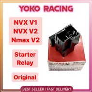 Original Yamaha Aerox NVX155 NVX 155 V1 V2 Nmax V2 Starter Relay 5 Pin Comp Power Relay Assy B3F-H19