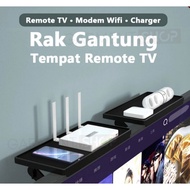 TV Top Shelf Remote Control Wifi Modem Table Screen Top Shelf