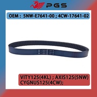 4KL-E7641-00 Scooter Drive Belt V-BELT For Yamaha 761x22 TENSAI-Yamaha XC 125TR 125 F T TR Cygnus VI
